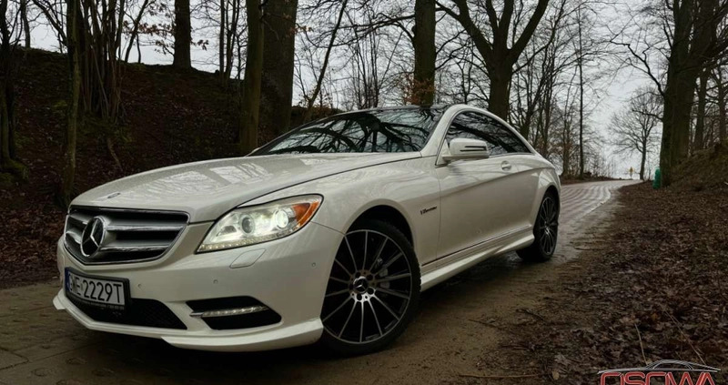 Mercedes-Benz CL cena 129999 przebieg: 183000, rok produkcji 2012 z Biskupiec małe 781